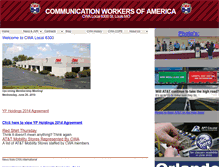 Tablet Screenshot of cwa6300.org